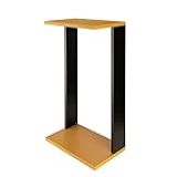 Mesa De Apoio Lateral Para Sofá Madeira Decoração 70cm -Mostrato-