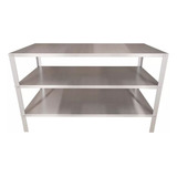 Mesa De Banho E Tosa Para Pet Com Prateleiras 84cm X 92cm