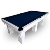 Mesa De Bilhar Sinuca Oficial 3 10 Metros Branca Luxo