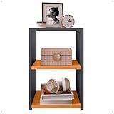 Mesa De Cabeceira Bella New Versatilidade E Estilo Para Qualquer Ambiente Cinza Cinamomo 
