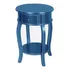  Mesa De Cabeceira Bombê Joaquina Azul Bic Victor Decor