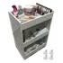 Mesa De Cabeceira Com 4 Rodas Brancas Pequeno Porte Multiuso Cor Branco