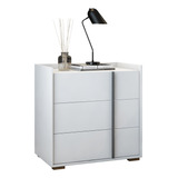 Mesa De Cabeceira Mini Comoda Savana 03 Gavetas Varias Cores