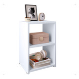 Mesa De Cabeceira Mudo Basic New Bide Quarto Cama Nicho Branco Beauty Móveis