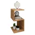 Mesa De Cabeceira Nicho De Mdf Mesinha Quarto Sala Decoração Brovália Marrom
