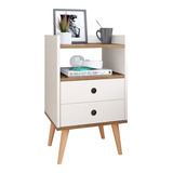 Mesa De Cabeceira Retrô Dream Plus 3 Cores Rpm Móveis