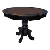 Mesa De Carteado C Gavetas E Porta Copos 0 90 C Xadrez