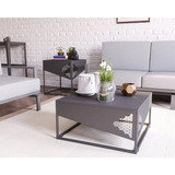 Mesa De Centro 60cm Campinas Pf Leme Proa Wt