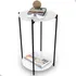 Mesa De Centro Articulada Moderna Resistente Alta 58cm Cor Branco