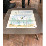 Mesa De Centro Pés Palito Anos 60 