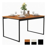 Mesa De Cozinha Industrial 120x80 Pe Metal Resistente Agua Maclavi Móveis