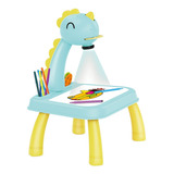 Mesa De Desenho Infantil Projetora Led Musical Criativa