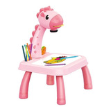 Mesa De Desenho Musical Infantil Projetora Criativa Led