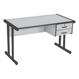 Mesa De Escritório Com 2 Gavetas usado Em Ótimo Estado 