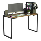 Mesa De Escritório Industrial 120cm Madesa Rustic 94235z