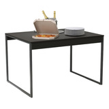 Mesa De Jantar 120x90 Estilo Industrial Para Sala De Jantar