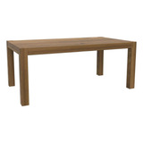 Mesa De Jantar 180x100cm Garapa Rinno Artemobili Castanho