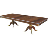 Mesa De Jantar 220x110x079cm Madeira Imbúia Marchetaria