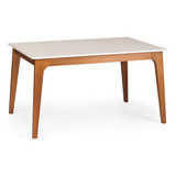 Mesa De Jantar 4 Lugares 138 5x93 4cm Club Artemobili Wt