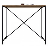 Mesa De Jantar 4 Lugares Vermont preto 27848 Artesano Cor Marrom Cor Da Tampa Marrom