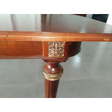 Mesa De Jantar Antiga Elástica Em Madeira De Maciça 1 98m