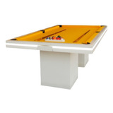 Mesa De Jantar E Sinuca Euro 194x124cm 6 Lugares