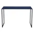 Mesa De Jantar Industrial 1,20x60 Retrô Pra Cantinho Do Café Tampa Preto Pés Preto Ajc