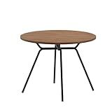 Mesa De Jantar Redonda 1m 1588 Carraro Freijó Preto