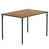 Mesa De Jantar Retangular 1,2m 1586 Carraro Freijó/preto