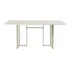 Mesa De Jantar Retangular Arcádia 184 Cm   Off White Fosco
