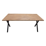 Mesa De Jantar Reunião Madeira Ecom 8 Lugares 1 80x90 Luxo