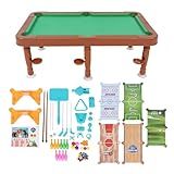 Mesa De Jogo Combinada 6 Em 1 Jogo Interativo De Futebol Basquete Bilhar Hóquei Boliche Para Crianças