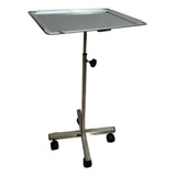 Mesa De Mayo Auxiliar Inox Reforçada 4 Pés Equilíbrio Plus