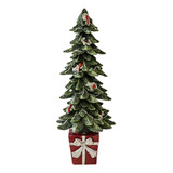 Mesa De Mesa Árvore De Natal Estatueta Centro De Mesa L