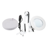 Mesa De Mesa Para Leitura 5x Lupa Led Chips Usb