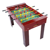 Mesa De Pebolim Varões Embutidos Cerejeira Klopf Cód 1071