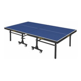 Mesa De Ping Pong Klopf 1008 Fabricada Em Mdf Cor Azul