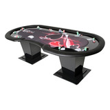 Mesa De Poker Profissional 10 Lugares Personalizada Pro1