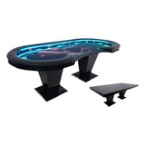 Mesa De Poker Profissional 8 Lugares E Tampão Jantar Pro5
