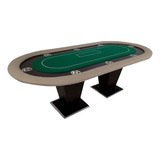 Mesa De Poker Profissional Com Pista E Porta Copos Pro 14
