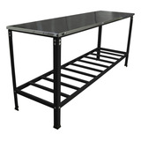 Mesa De Serviço Industrial Aço Inox 1 90 Com Prateleira
