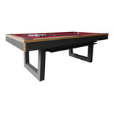 Mesa De Sinuca bilhar Com Tampo De Jantar 2 20x1 20