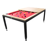 Mesa De Sinuca E Jantar Copacabana 175x105cm 6 Lugares