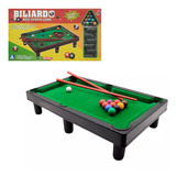 Mesa De Sinuca Mini Bilhar Jogo Infantil 2 Tacos E 10 Bolas