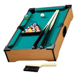 Mesa De Sinuca Mini Bilhar Junior Brinquedo Criança Portátil