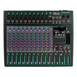 Mesa De Som 12 Canais Bluetooth Az Audio Azm12fx Usb Efeitos