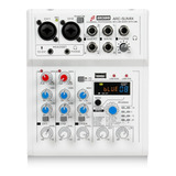 Mesa De Som 4 Canais Arcano Arc slimix Interface Usb Sj
