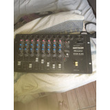 Mesa De Som 8 Canais Wattsom Áudio Mixer Mxm6sa Preto
