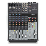 Mesa De Som Behringer Xenyx Q1204 Usb Mixer 8 Canais