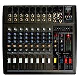 Mesa De Som Cmx8c Com 8 Canais Cinza - Custom Sound